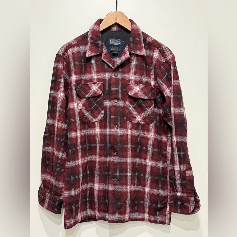 Pendleton Wool Plaid Original Board Shirt